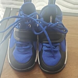 AND1 Kids Blue and Black Sneakers Sz 11